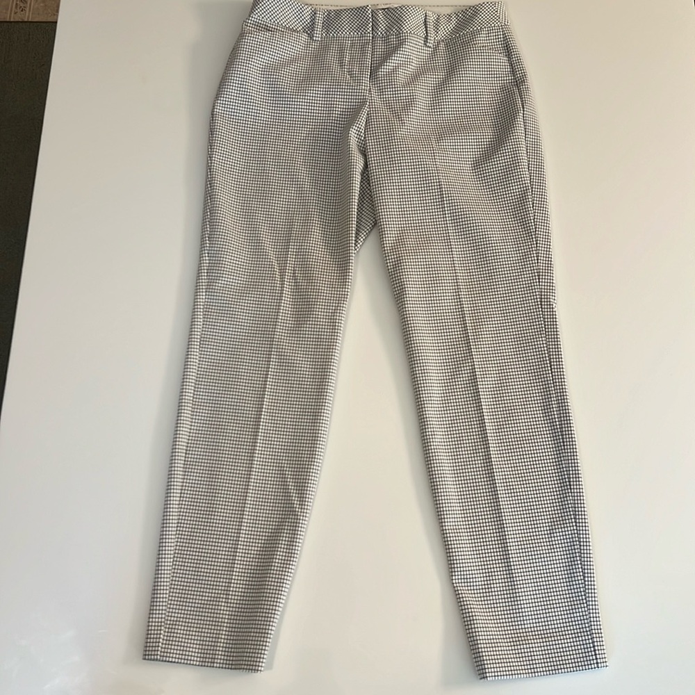 Black and White Editor Work Pants